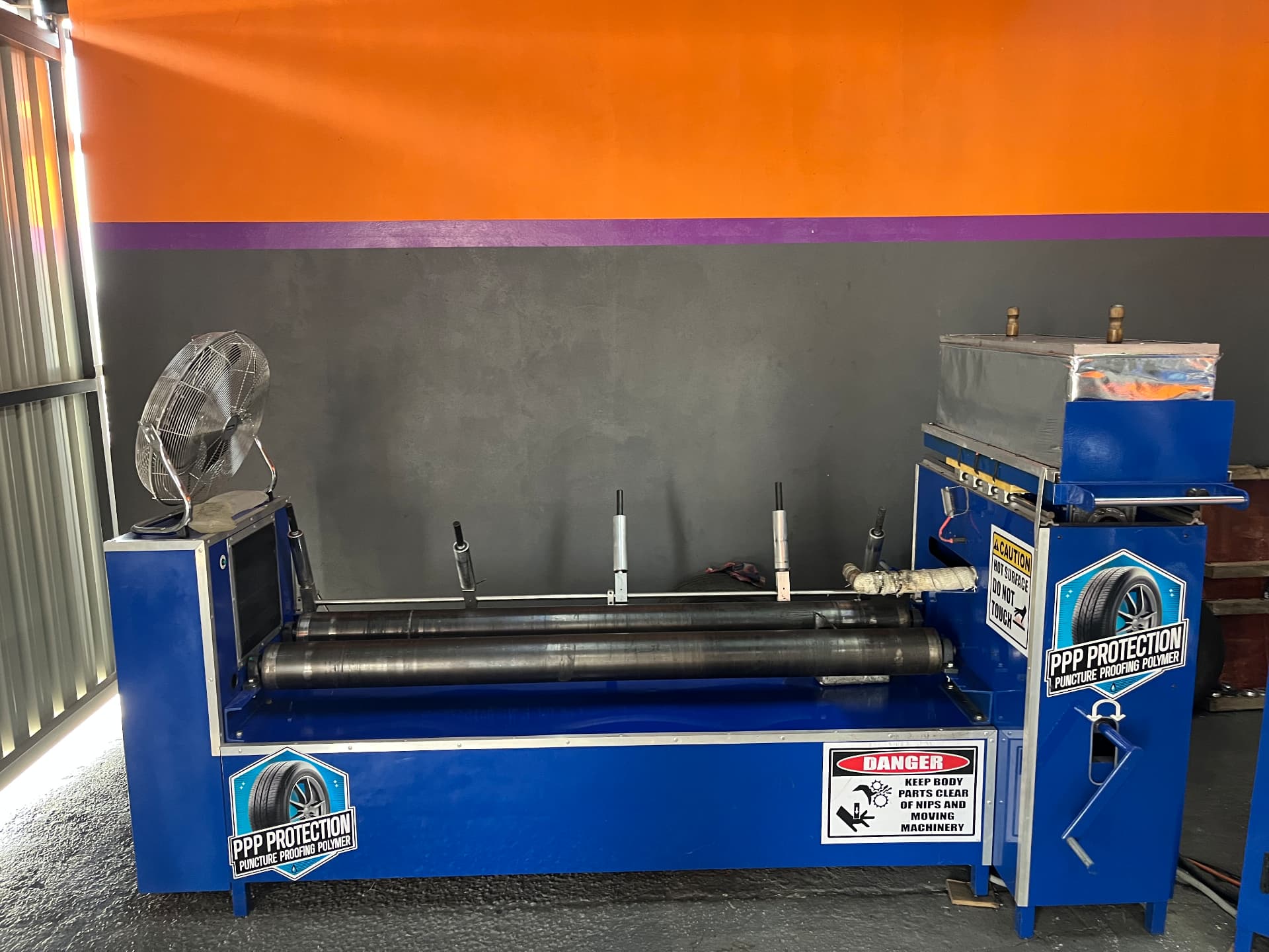 PPP heated roller