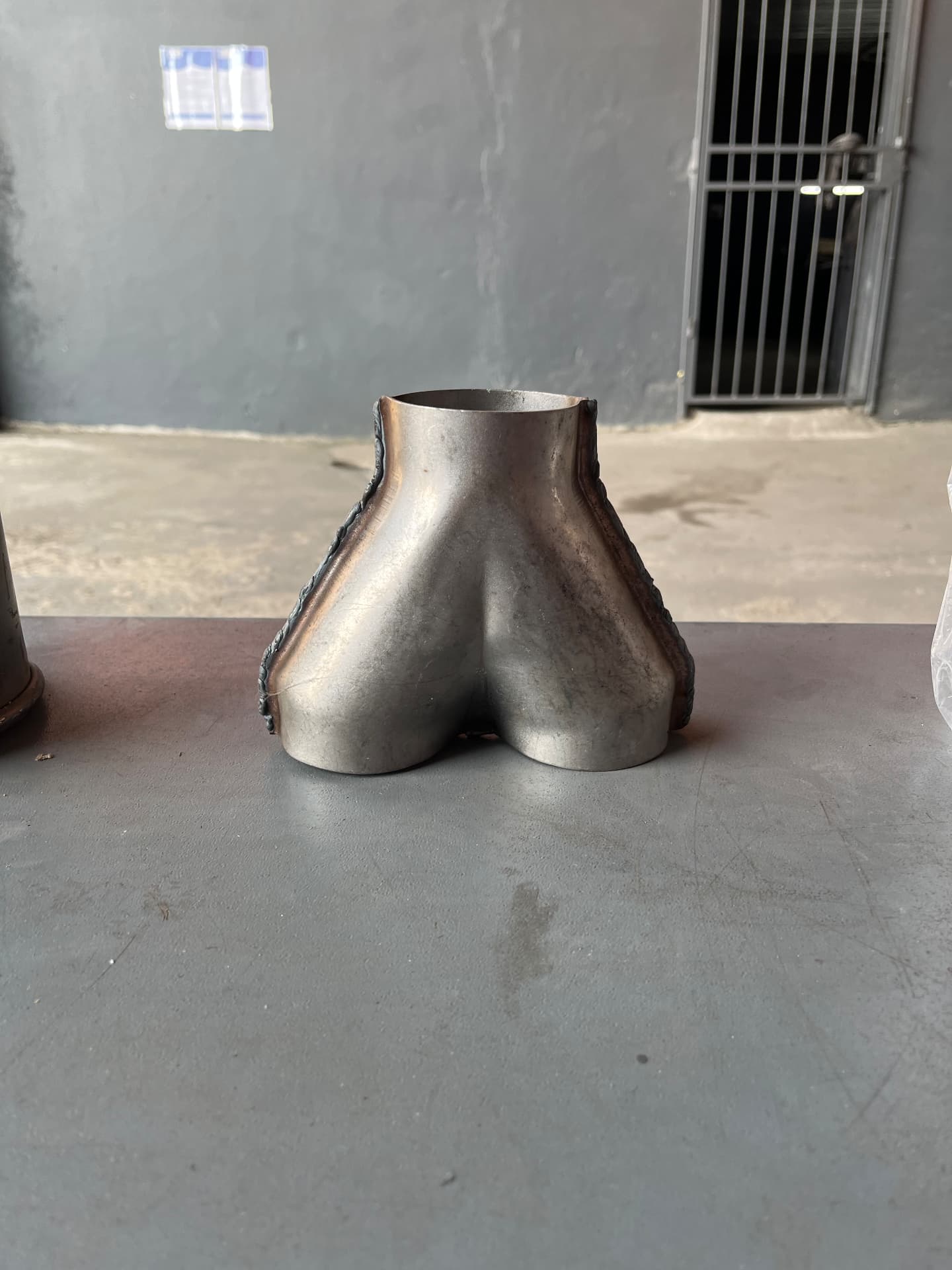 Custom Y-Piece Exhaust Merger